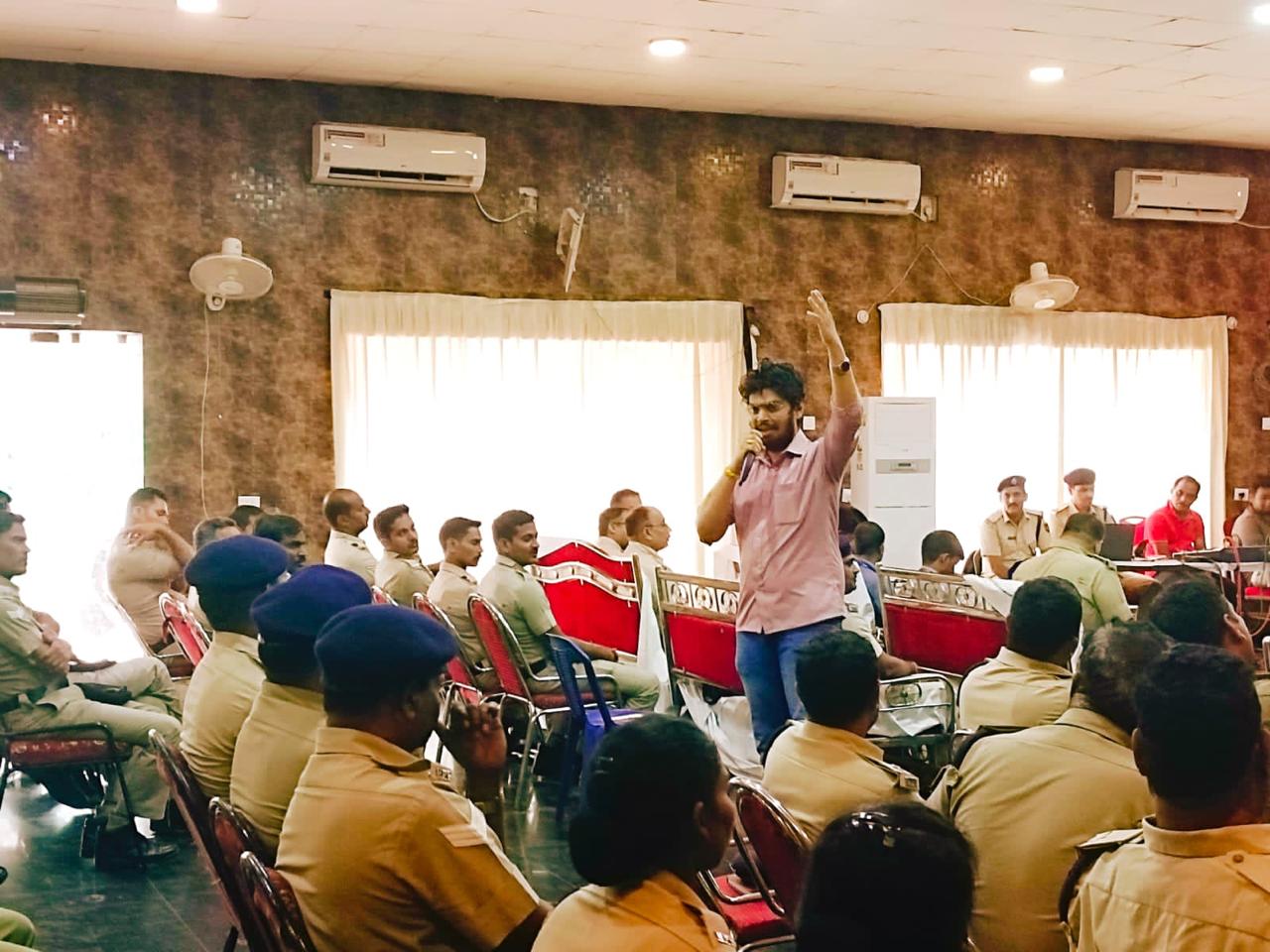 Conducted a Workshop on the 'Importance of Compassion' at Suraksha Sammelan for Railway Police Force (RPF), East Coast Railway, Waltair Division , April 25th, 2023