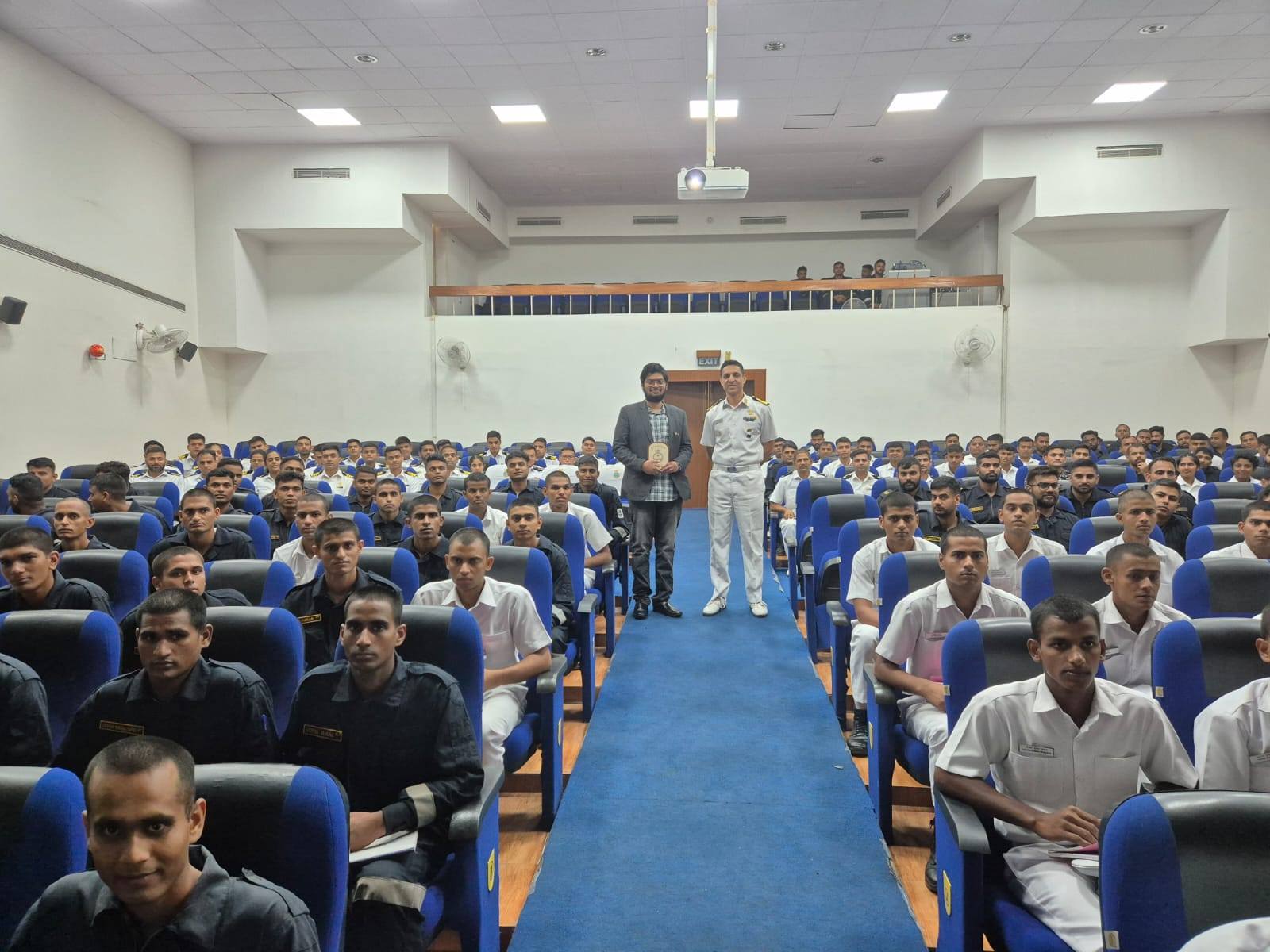 Lecture on 'Indian Knowledge Systems & Emotional Intelligence' to Navy Personnel at INS Vishwakarma on 25th March, 2026